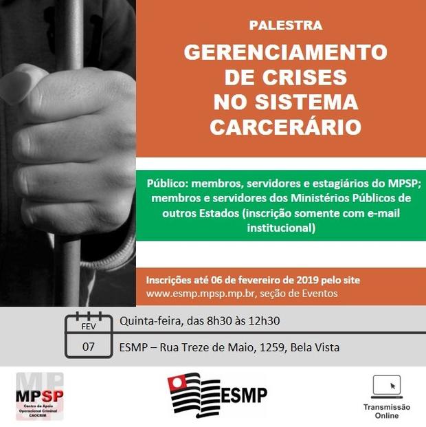 Gerenciamento de Crises no Sistema Carcerário